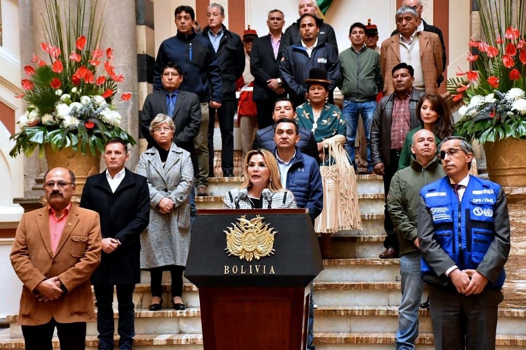 Medida foi anunciada pela presidente Jeanine &Aacute;&ntilde;ez