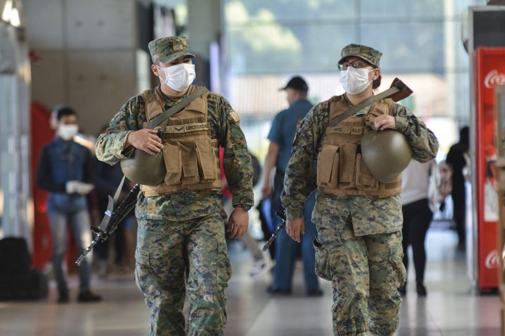 Acessos foram bloqueados pelo ex&eacute;rcito paraguaio