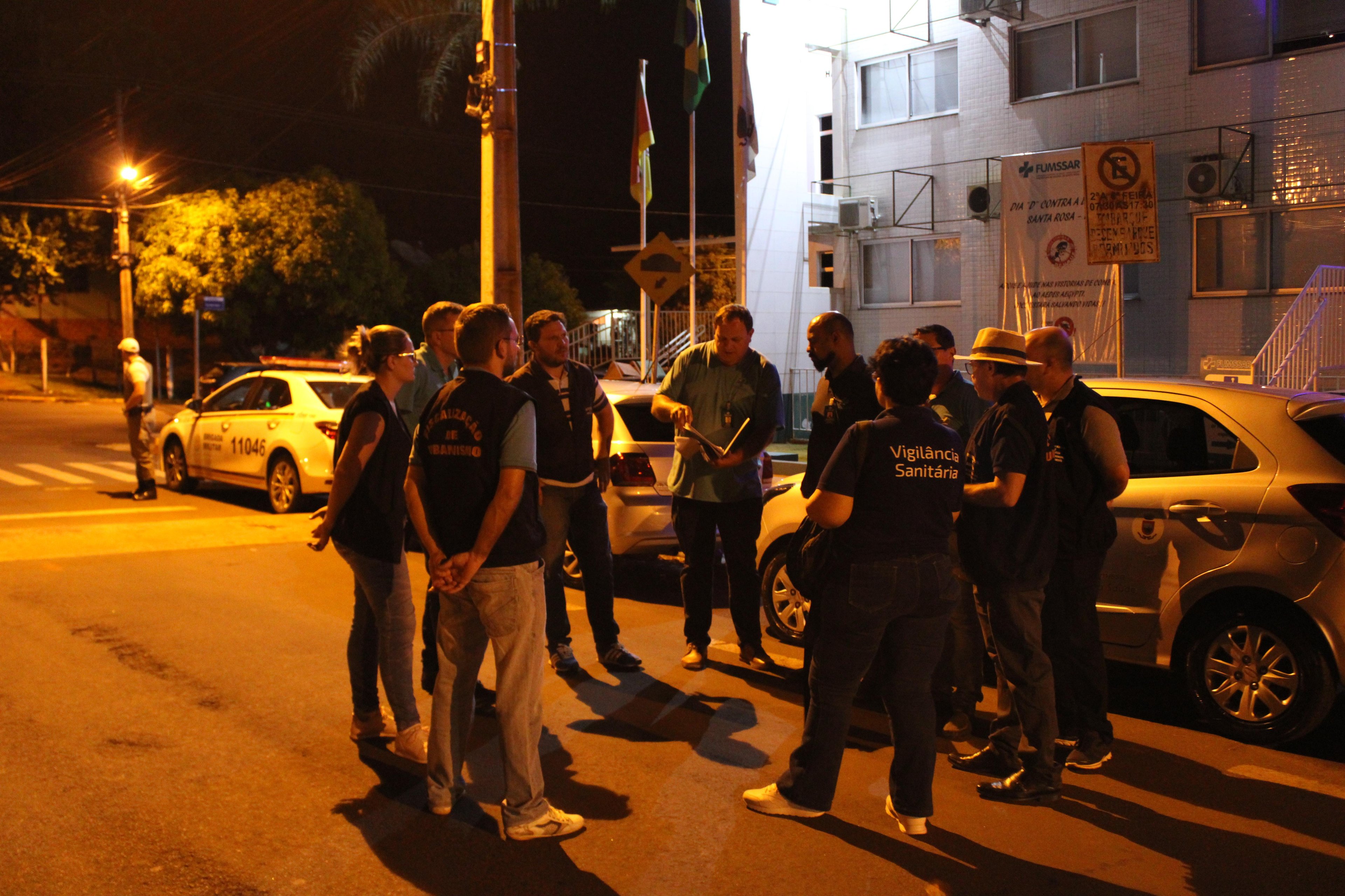Equipes da Funda&ccedil;&atilde;o Municipal de Sa&uacute;de e de &oacute;rg&atilde;os de seguran&ccedil;a participaram da a&ccedil;&atilde;o no Centro e em bairros