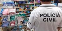 Agentes estão percorrendo farmácias e outros estabelecimentos comerciais
