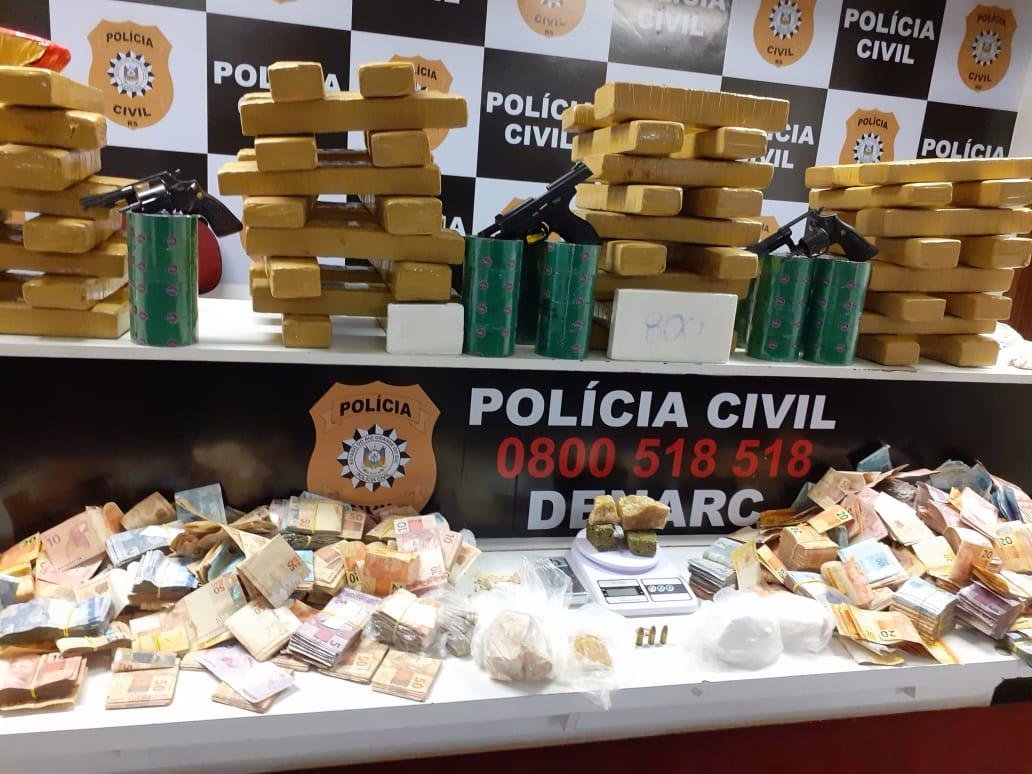 Valores encontrados seria oriundos da arrecada&ccedil;&atilde;o das bocas de fumo