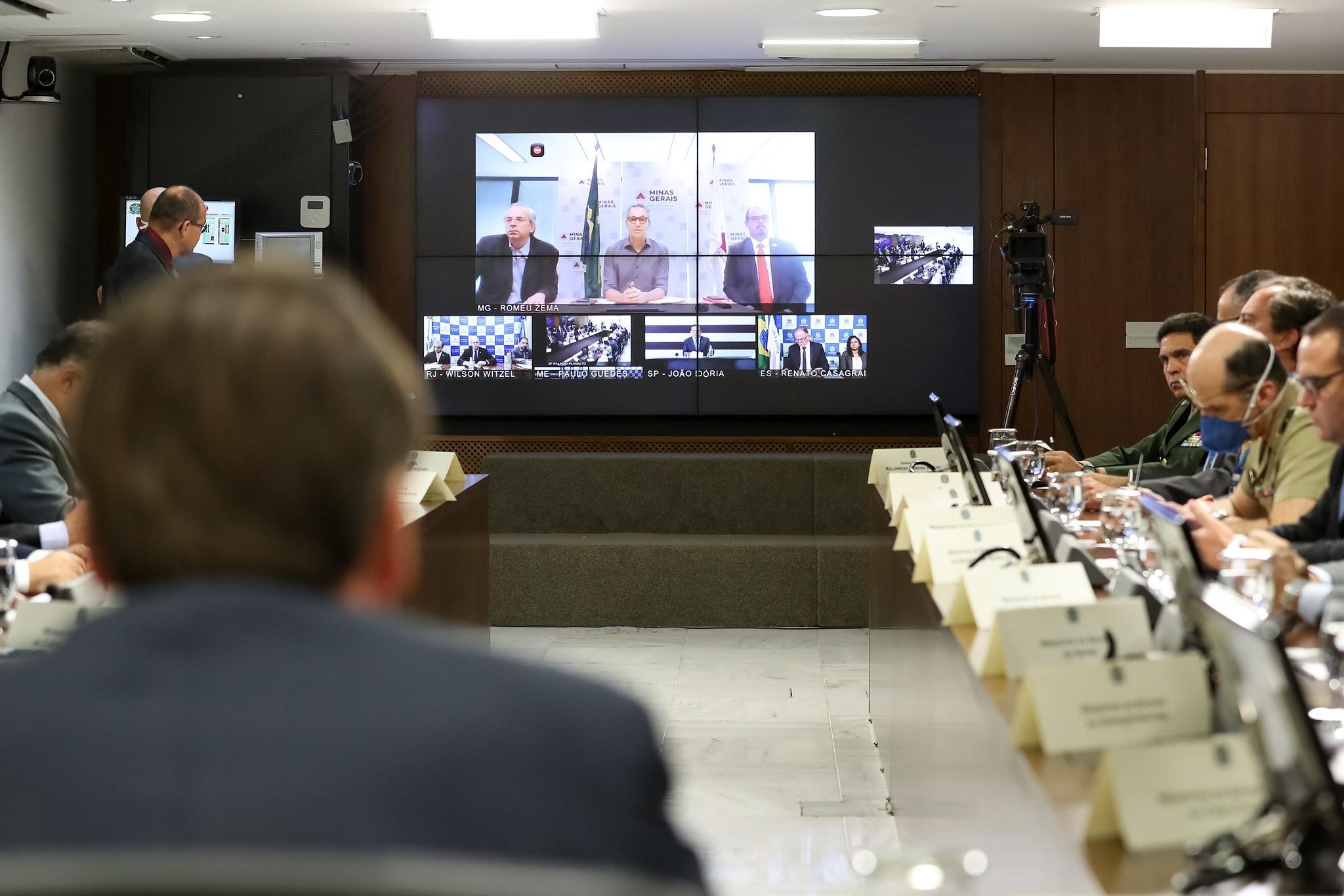 Governadores defenderam medidas embasadas na ci&ecirc;ncia em carta a Bolsonaro