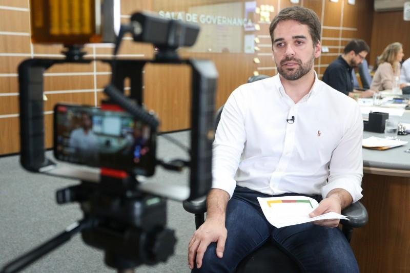 Leite falou sobre notifica&ccedil;&atilde;o em live nas redes sociais