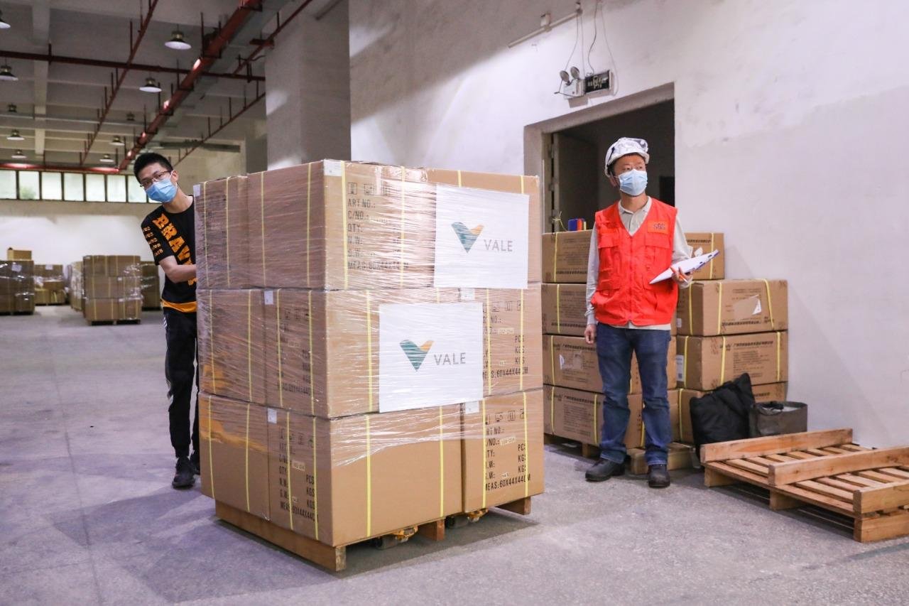 Vale Mineiradora comprou cinco milh&otilde;es dos testes e 500 mil j&aacute; chegaram ao Brasil