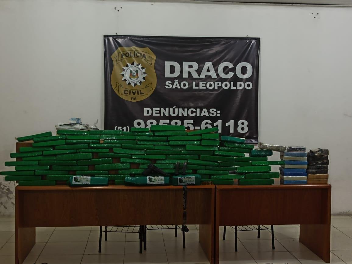 Entorpecente estava armazenado em uma resid&ecirc;ncia utilizada como dep&oacute;sito pelos traficantes