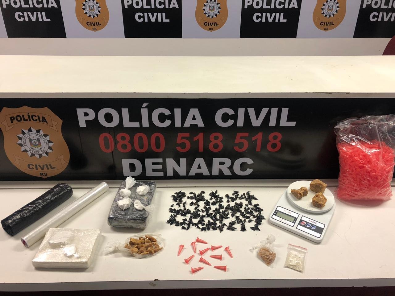 Material recolhido prejudicou neg&oacute;cios dos traficantes