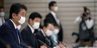 Shinzo Abe relatou aumento rápido de infecções em duas grandes cidades do Japão