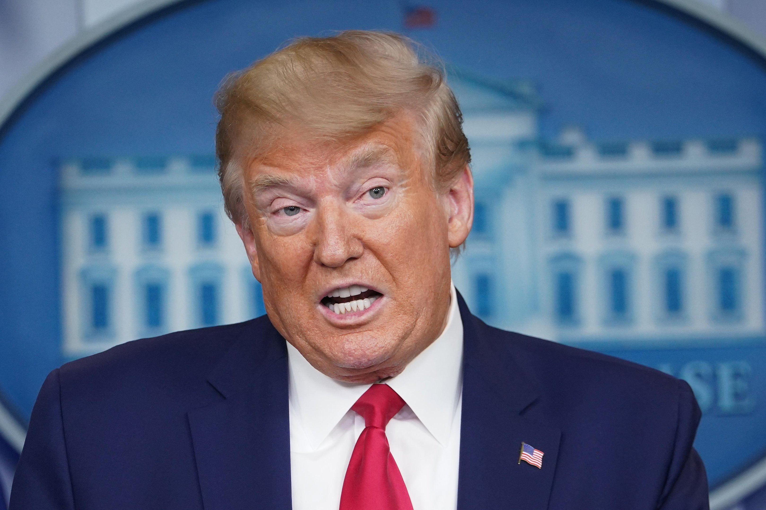 Trump questionou a OMS sobre a China