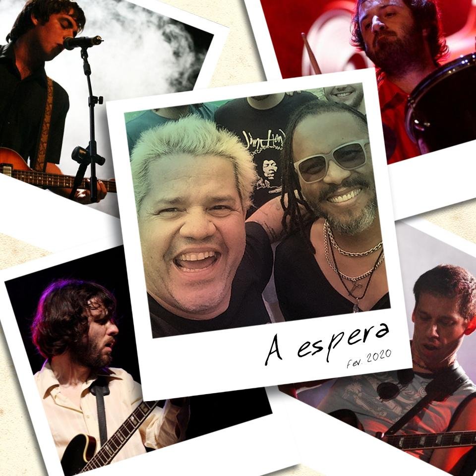 Capa do single "&Agrave; Espera" com Rafael Malenotti e Serginho Moah