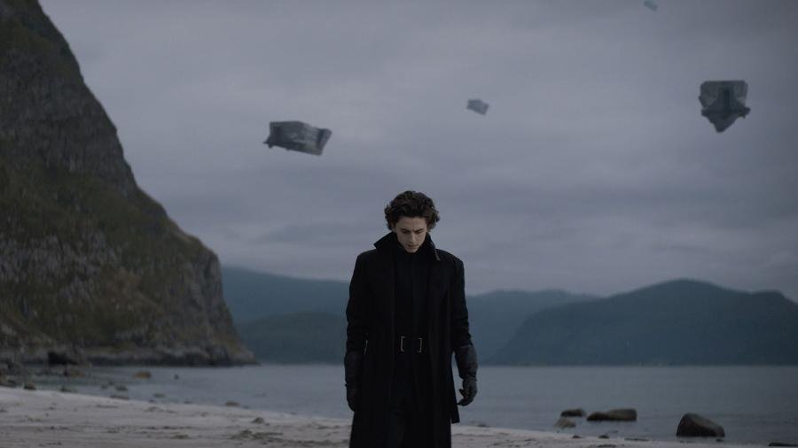 Timoth&eacute;e Chalamet no papel do protagonista Paul Atreides