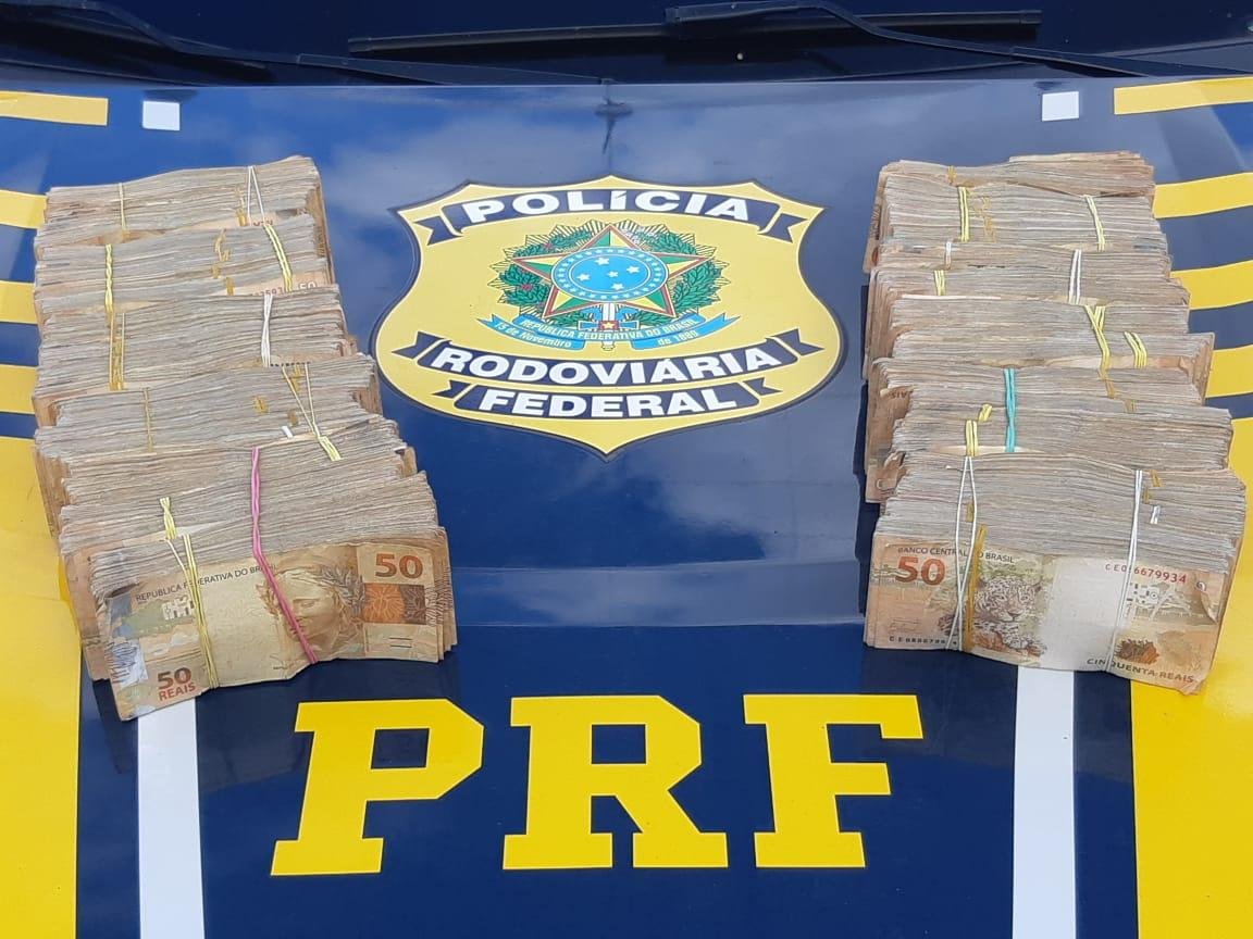 Quantia em dinheiro foi recolhida pela patrulha