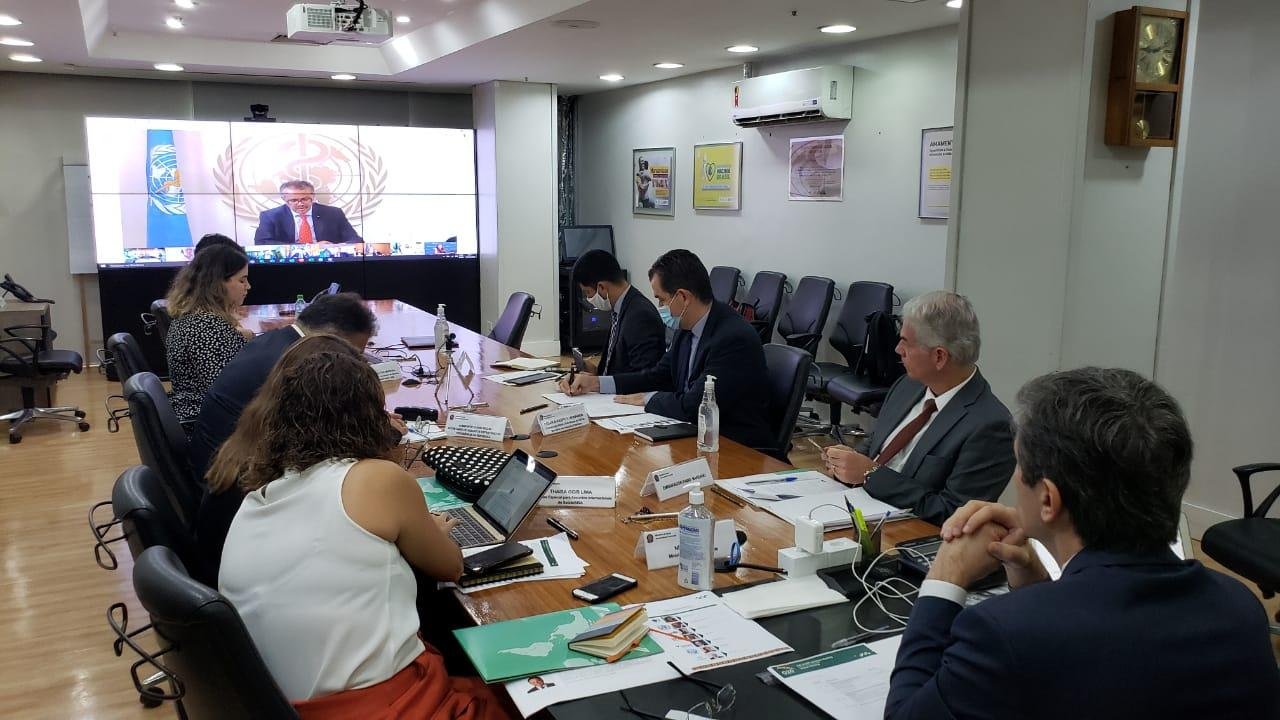 Reuni&atilde;o por videoconfer&ecirc;ncia ocorreu neste domingo