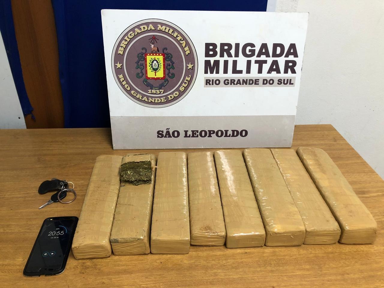 Entorpecente foi localizado no interior de um ve&iacute;culo