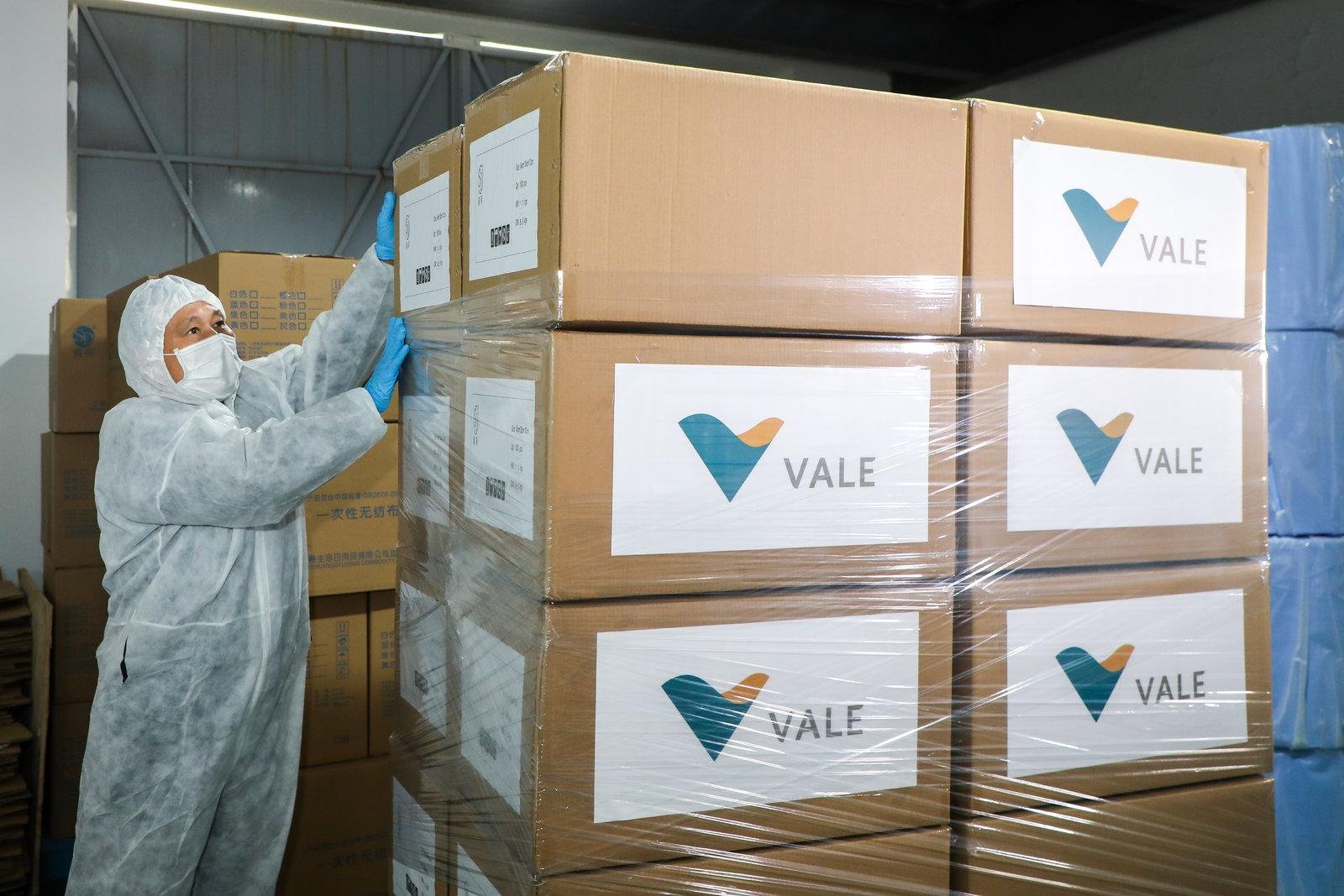 Produtos trazidos pela mineradora est&atilde;o sendo doados ao governo brasileiro