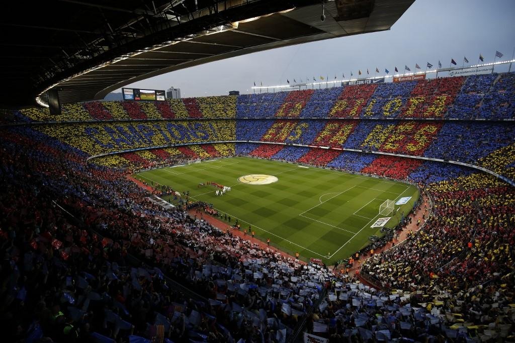 O conselho do clube catal&atilde;o aprovou a cess&atilde;o dos direitos de nome do Camp Nou