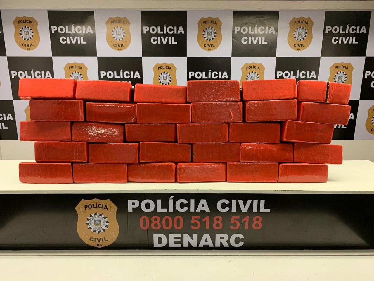 Droga foi apreendida na tarde desta quarta-feira em Cachoeirinha
