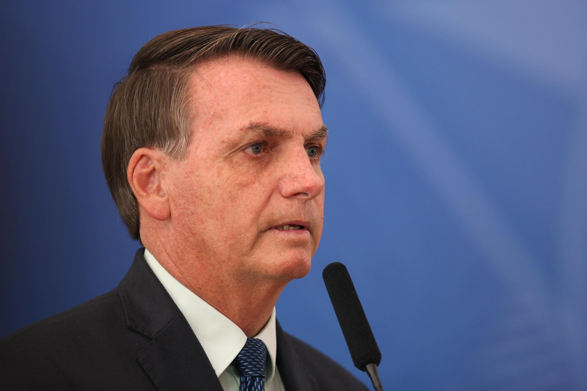 Bolsonaro durante encontro com Deputado Vitor Hugo (PSL/GO), L&iacute;der do Governo na C&acirc;mara dos Deputados e deputados