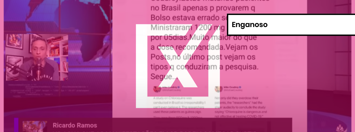 Algumas postagens acusam pesquisador de ser ligado ao PT