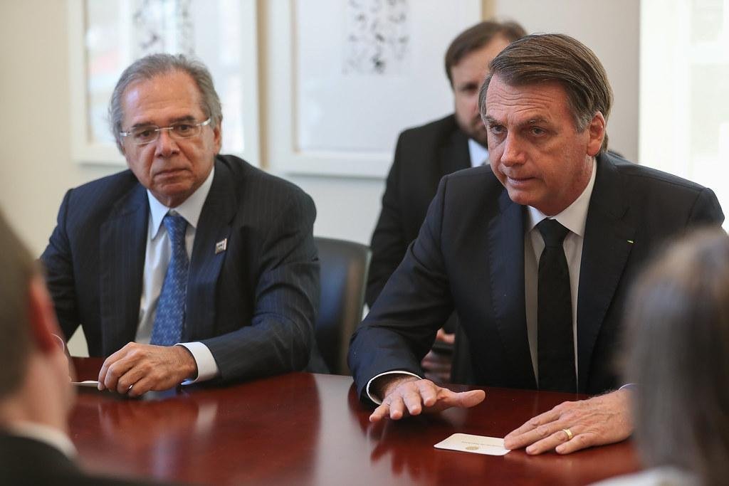 Jair Bolsonaro garantiu a perman&ecirc;ncia de Paulo Guedes como o &uacute;nico respons&aacute;vel pela economia do Brasil no governo federal