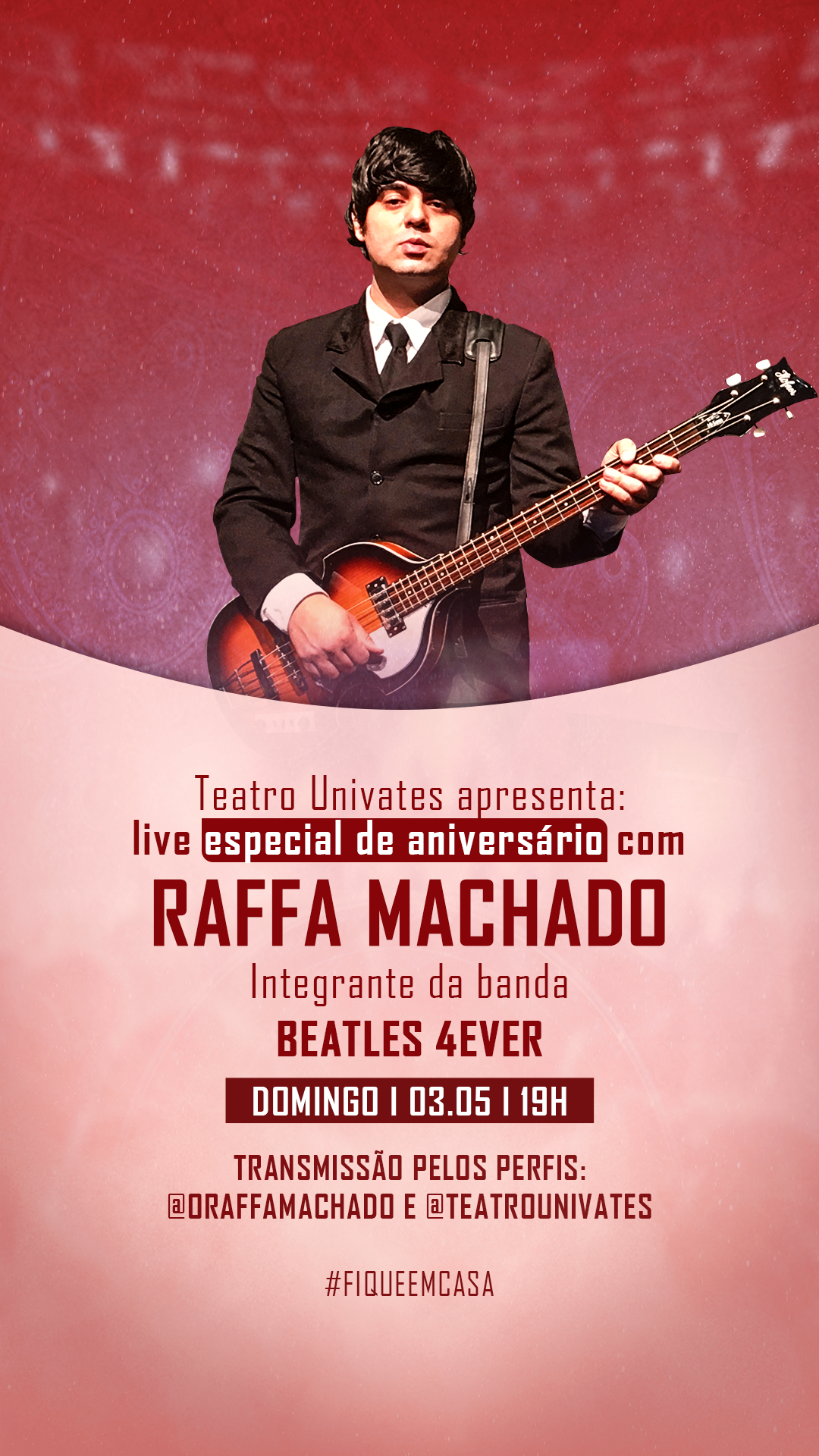 Cantor Raffael Machado interpretar&aacute; Sir Paul McCartney