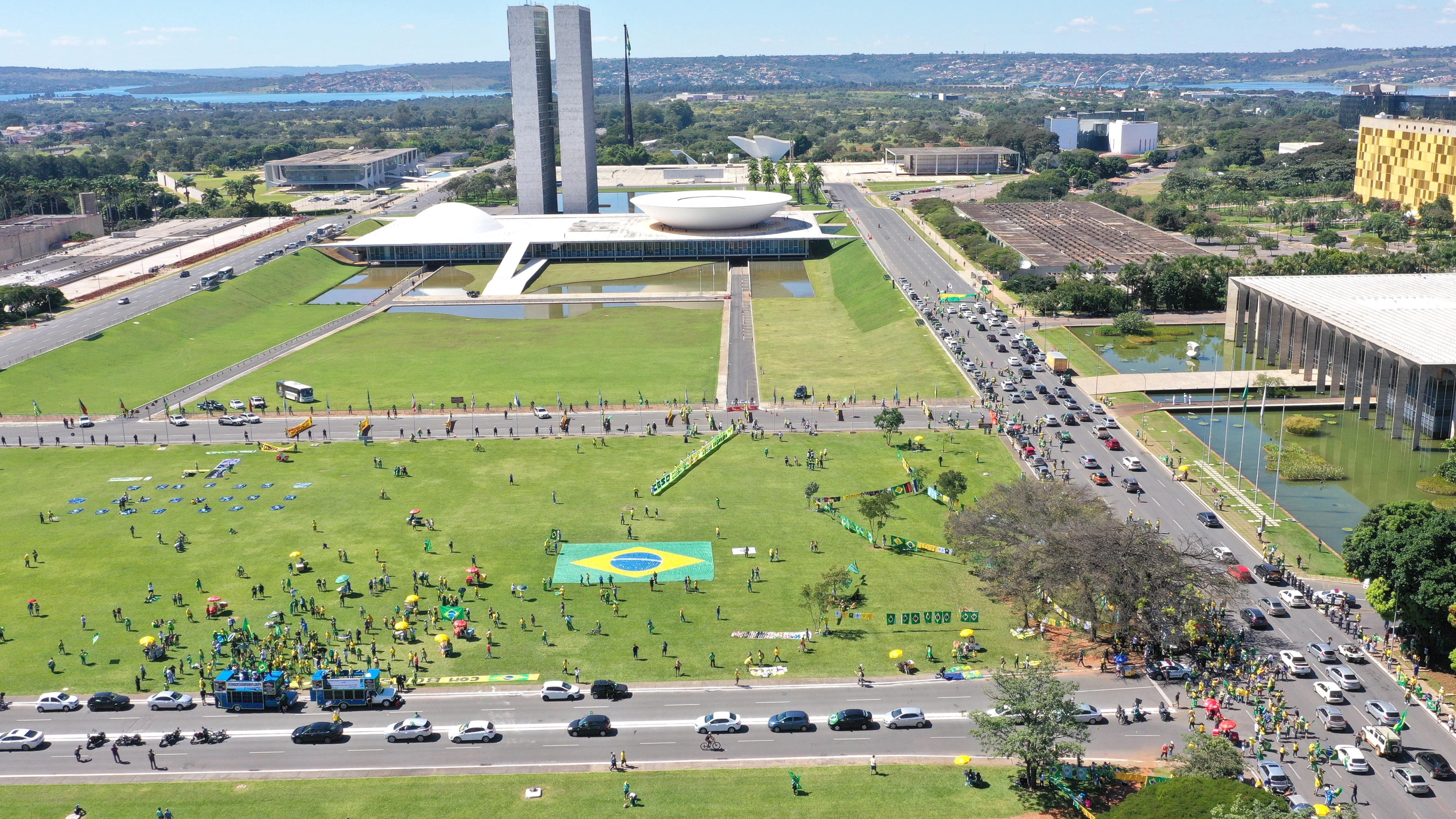 Presidente da C&acirc;mara dos Deputados foi um dos principais dos alvos dos apoiadores do presidente