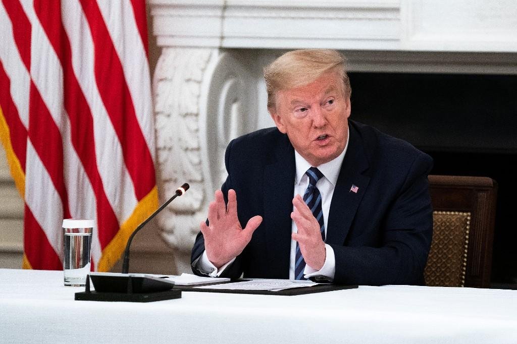 "N&atilde;o temos pressa", disse Trump
