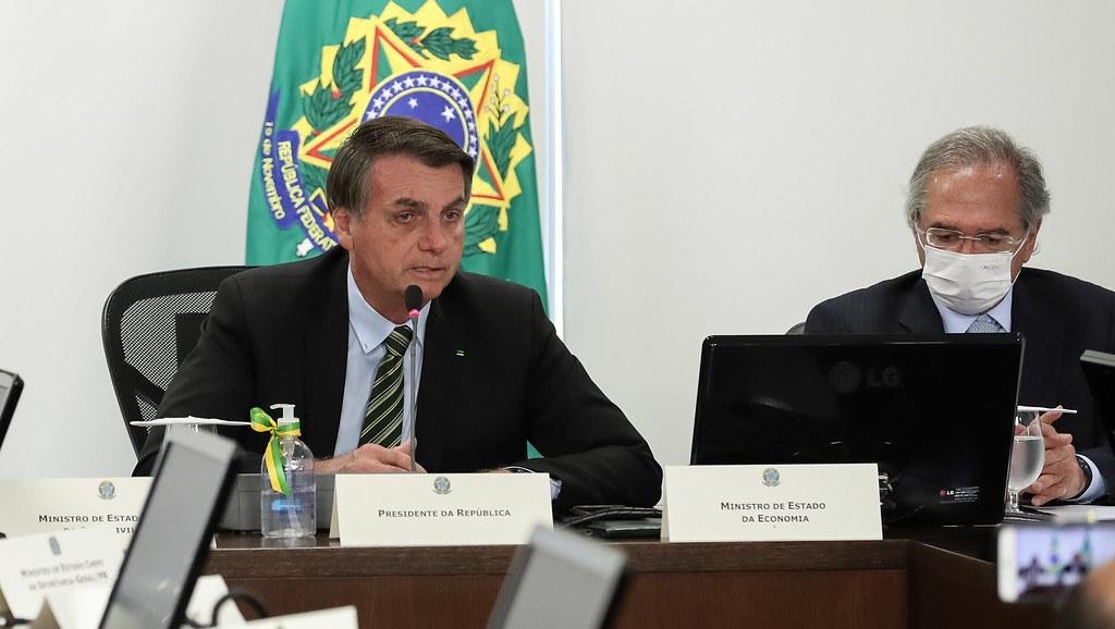 Declara&ccedil;&otilde;es do presidente ocorreram em uma live com o presidente da FIesp, Paulo Skaf e outros empres&aacute;rios