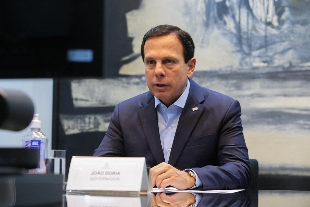 "S&atilde;o Paulo est&aacute; lutando para proteger vidas", afirmou Jo&atilde;o Doria
