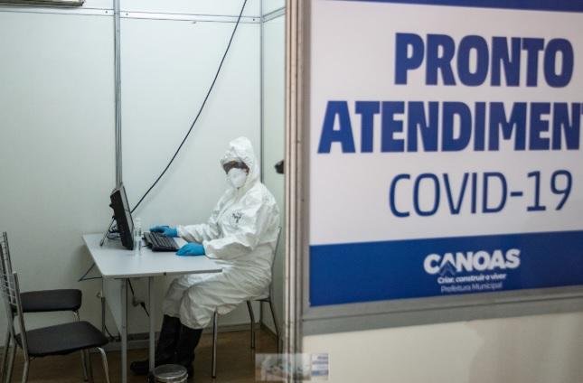 Segundo hospital de campanha de Canoas j&aacute; est&aacute; em funcionamento