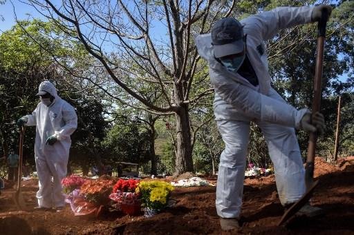 Brasil registra quase 20 mil &oacute;bitos por Covid-19