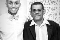 Avô e "maior fã" de Everton, Francisco Albuquerque de Araújo, morreu de Covid-19 em Maracanaú, na região metropolitana de Fortaleza