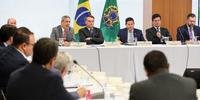 Reunião do presidente Jair Bolsonaro com ministros ocorreu no dia 22 de abril no Palácio do Planalto