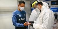 O Grêmio adquiriu 300 novos testes, que já chegaram à Porto Alegre vindos da Coreia do Sul