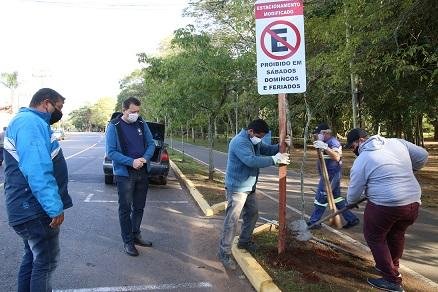 Parc&atilde;o de Campo Bom recebeu sinaliza&ccedil;&atilde;o