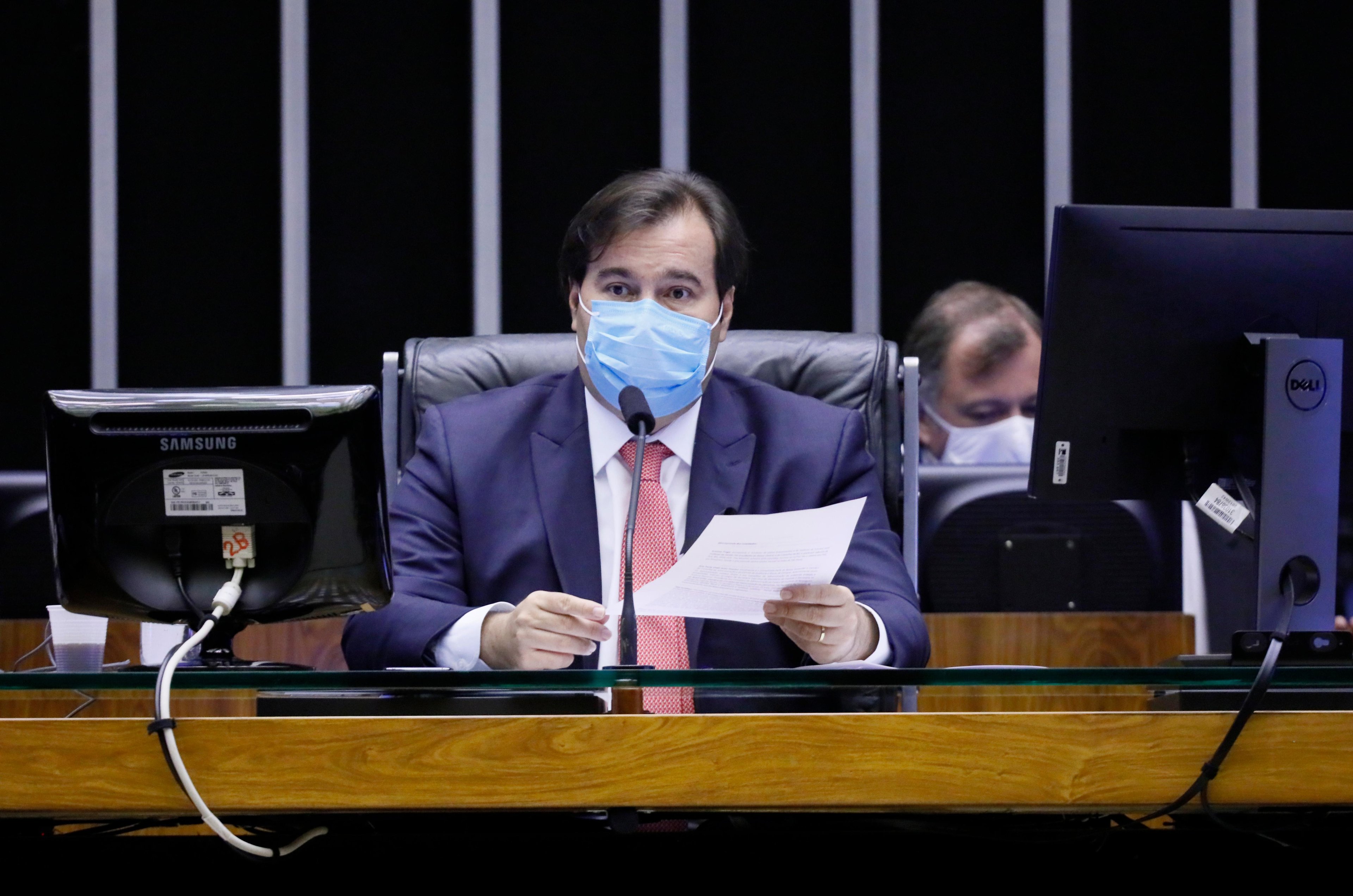 Para Maia, se rea&ccedil;&atilde;o pol&iacute;tica de Moro ir&aacute; gerar uma candidatura &eacute; o "tempo quem vai dizer"