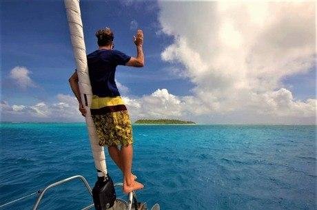 A fam&iacute;lia Schurmann vive aventuras no mar
