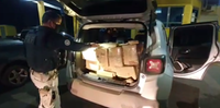 Jeep Renegade transportava os 500 quilos de entorpecente e havia sido roubado em Taquara