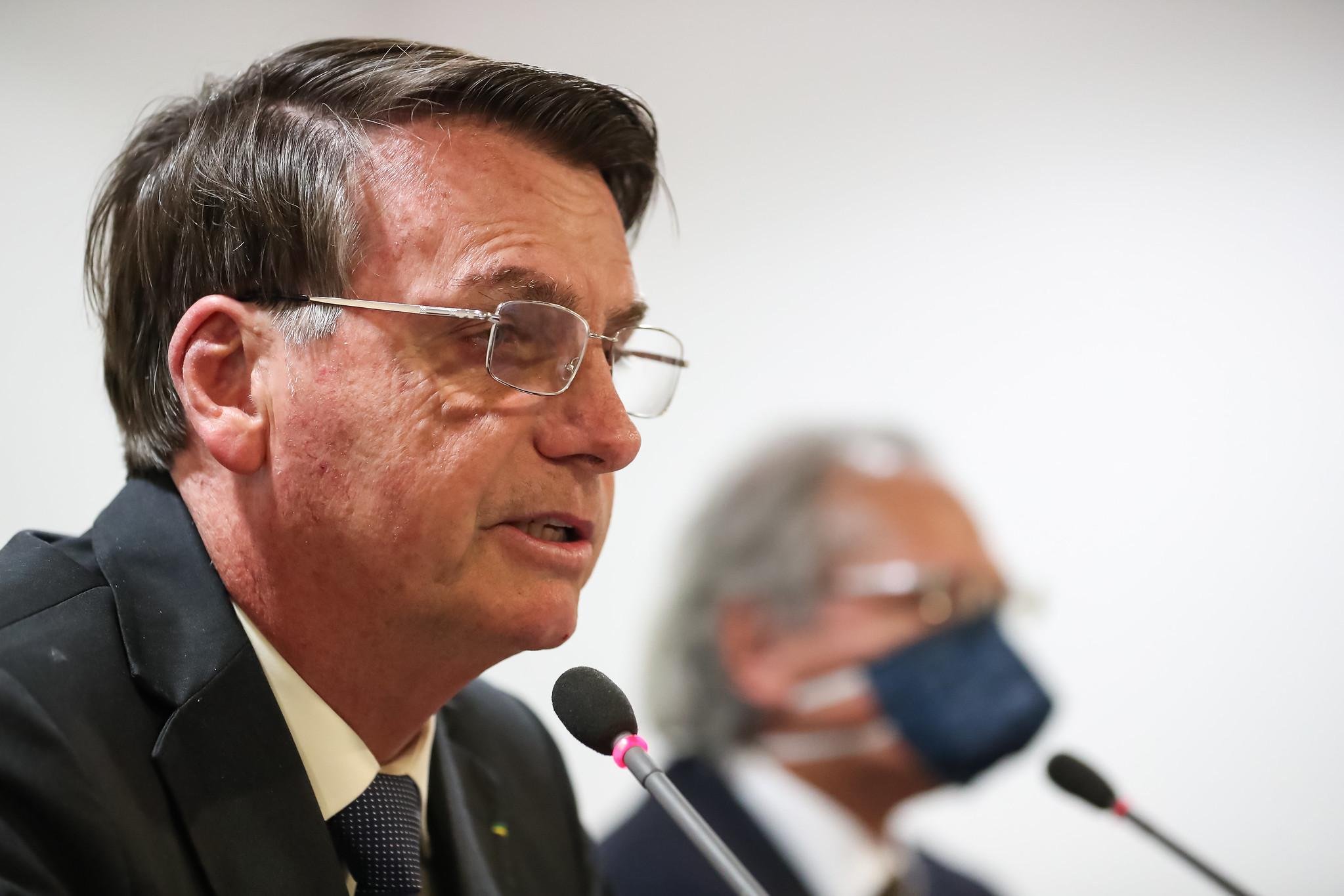 Bolsonaro fez cr&iacute;ticas a Mandetta