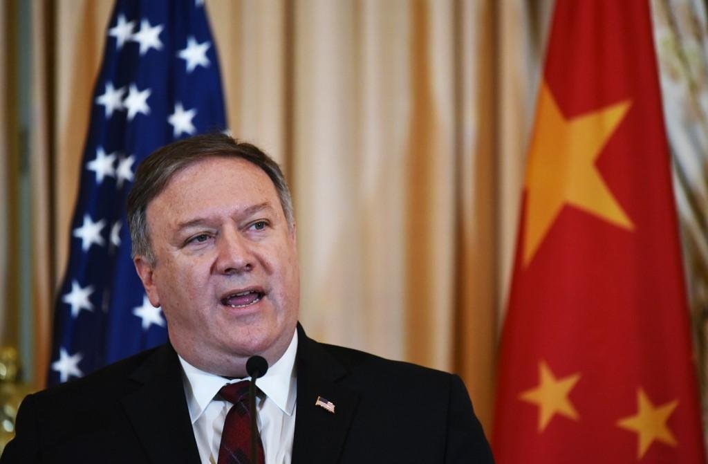 Negocia&ccedil;&otilde;es acontecem entre o secret&aacute;rio Mike Pompeo e o alto funcion&aacute;rio chin&ecirc;s Yang Jiechi