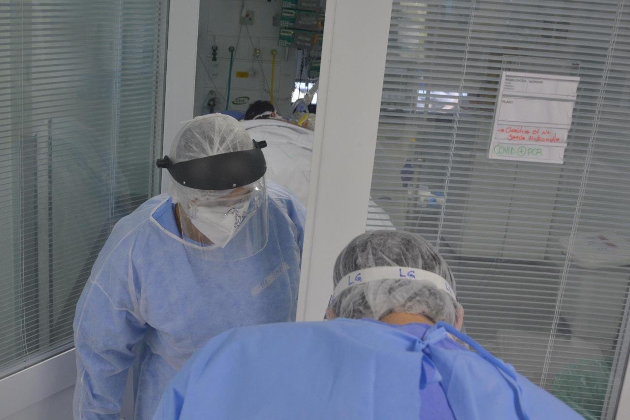 Porto Alegre atingiu o recorde nas interna&ccedil;&otilde;es de pacientes com a Covid-19 em leitos de UTI