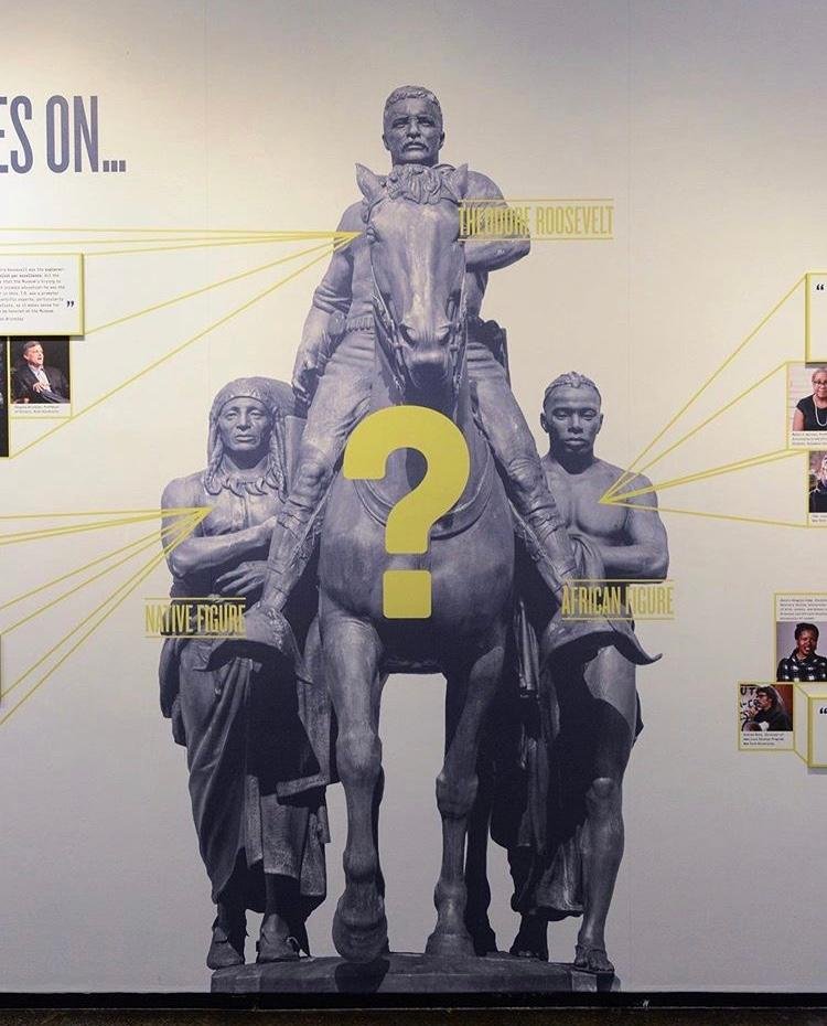 Museu de Hist&oacute;ria Natural de Nova York vai retirar a est&aacute;tua do ex-presidente americano Theodore Roosevelt da entrada principal