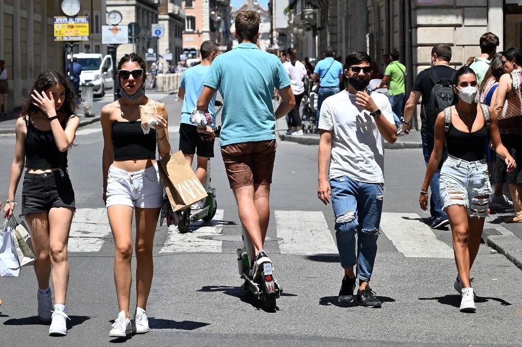 Europa registra altas temperaturas