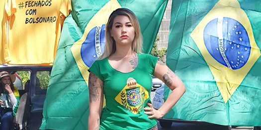 Sara Winter est&aacute; presa desde a &uacute;ltima segunda-feira