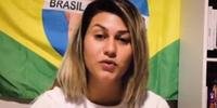 Sara Winter postou vídeo nas redes sociais após sair da prisão