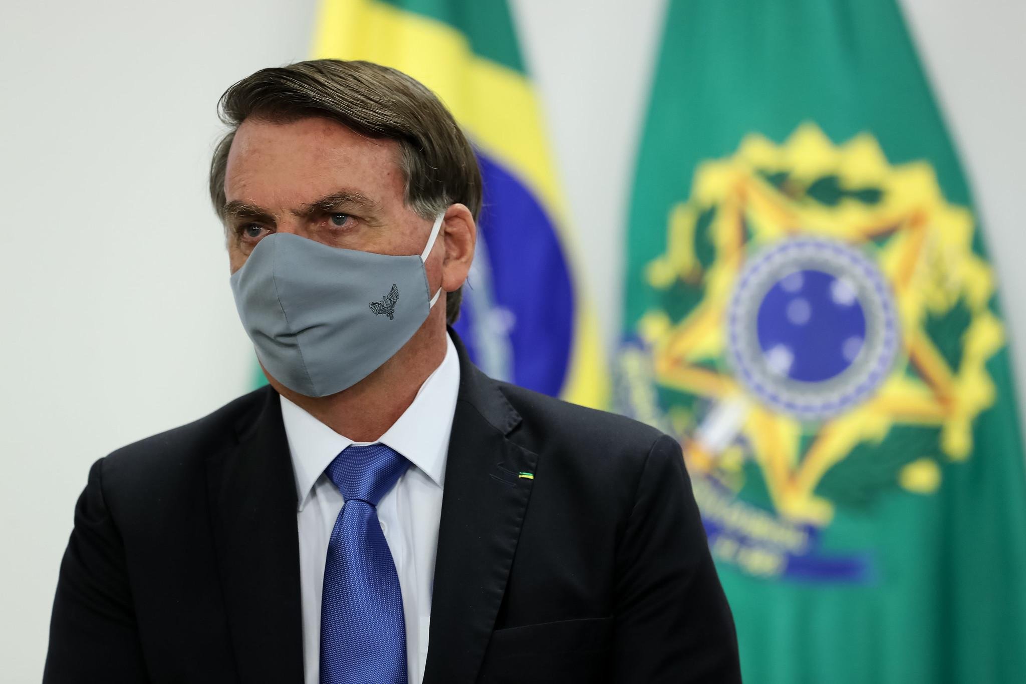 Advocacia Geral da Uni&atilde;o recorre de decis&atilde;o sobre uso de m&aacute;scaras por Bolsonaro