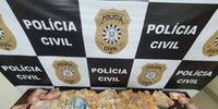 Valores apreendidos revelam o faturamento do tráfico de drogas no município