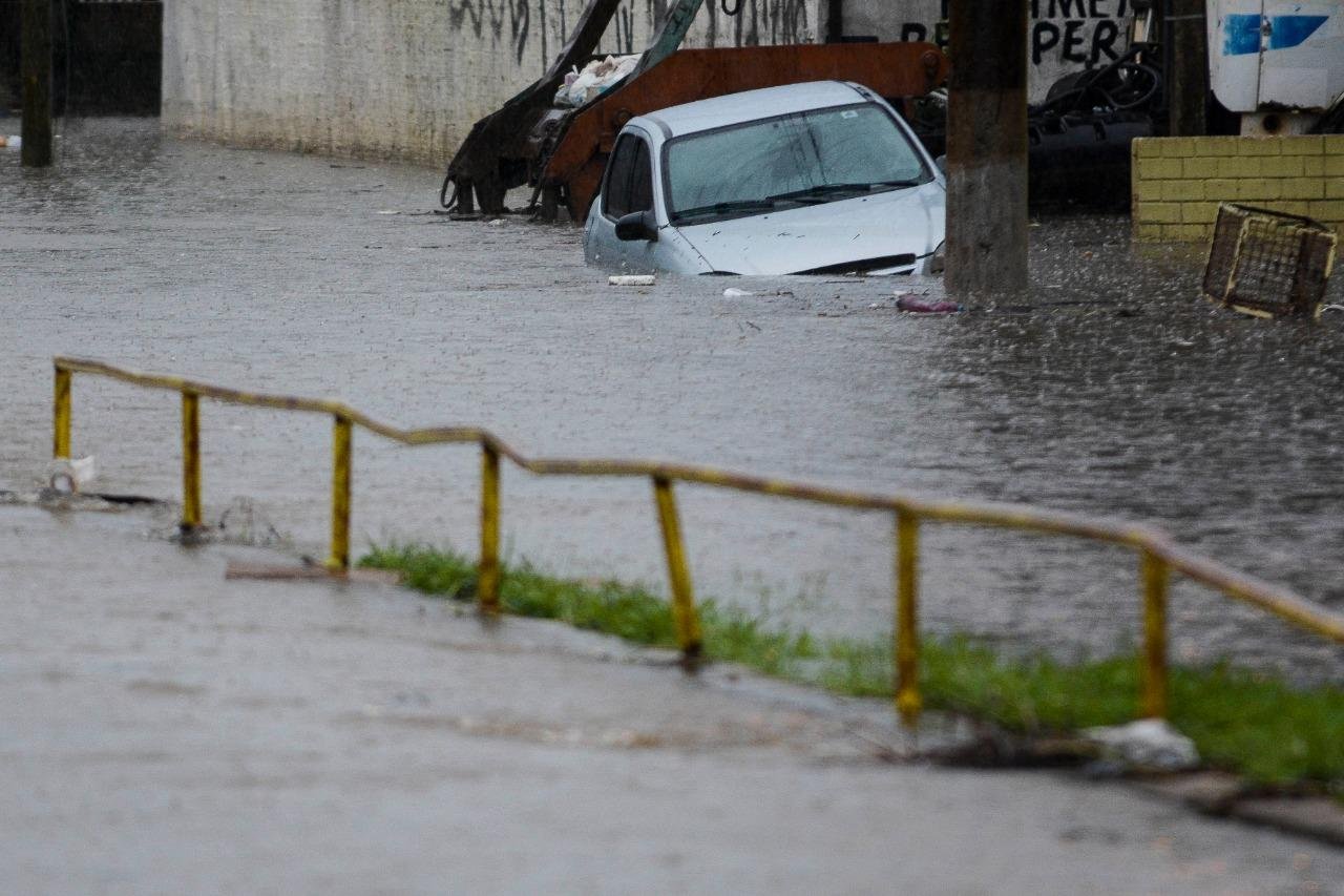 Estado registrou mais de 100 ml de chuva em menos de 24 horas