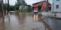 Em São Sebastião do Caí, bairro Navegantes já possui acúmulo de água em alguns pontos