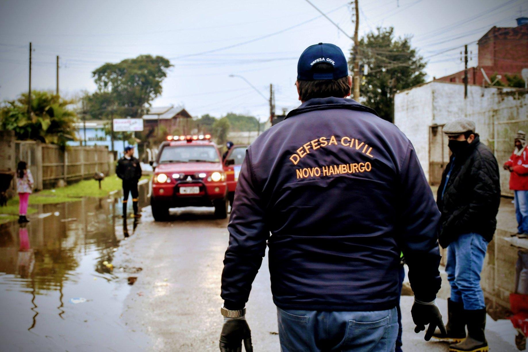 De acordo com a Defesa Civil, cerca de 180 pontos de alagamentos foram registrados em Novo Hamburgo