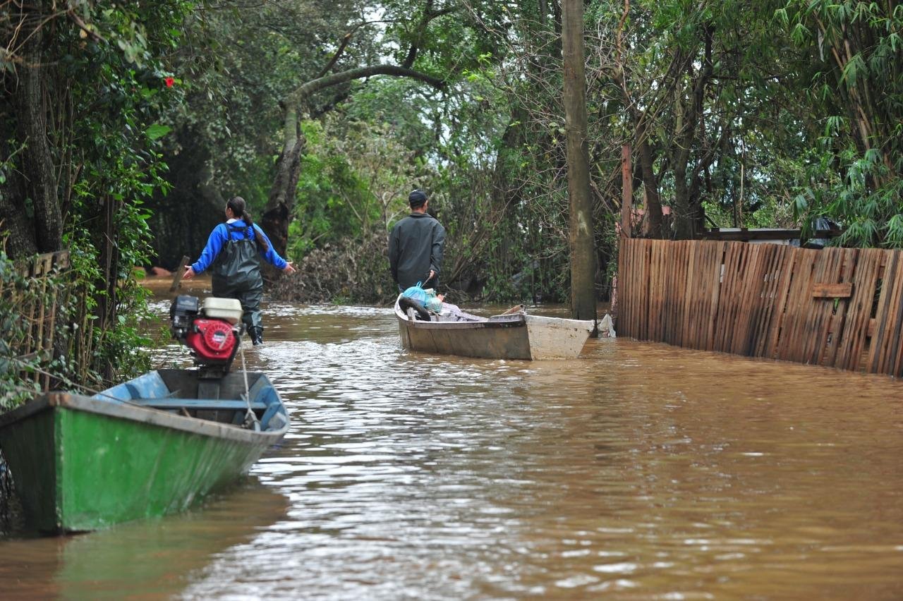 Cinco cidades t&ecirc;m situa&ccedil;&atilde;o de emerg&ecirc;ncia decretada devido aos impactos das chuvas no RS